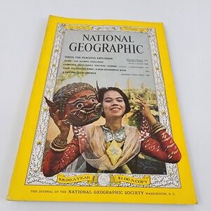 National Geographic Magazine October 1964 No Insert